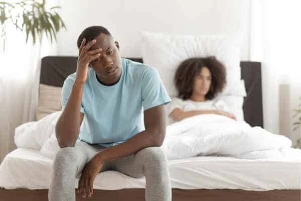 Man upset about ED symptoms Bradford