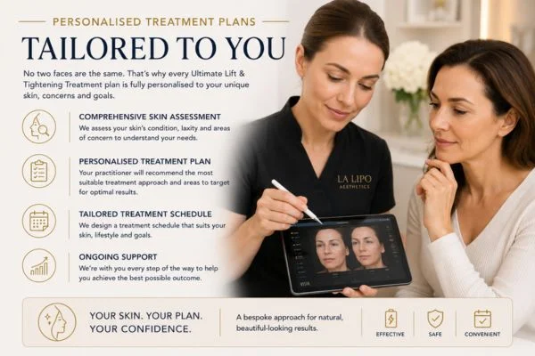 book a consultation about your ultimate lift and tighten treatment Bradford
